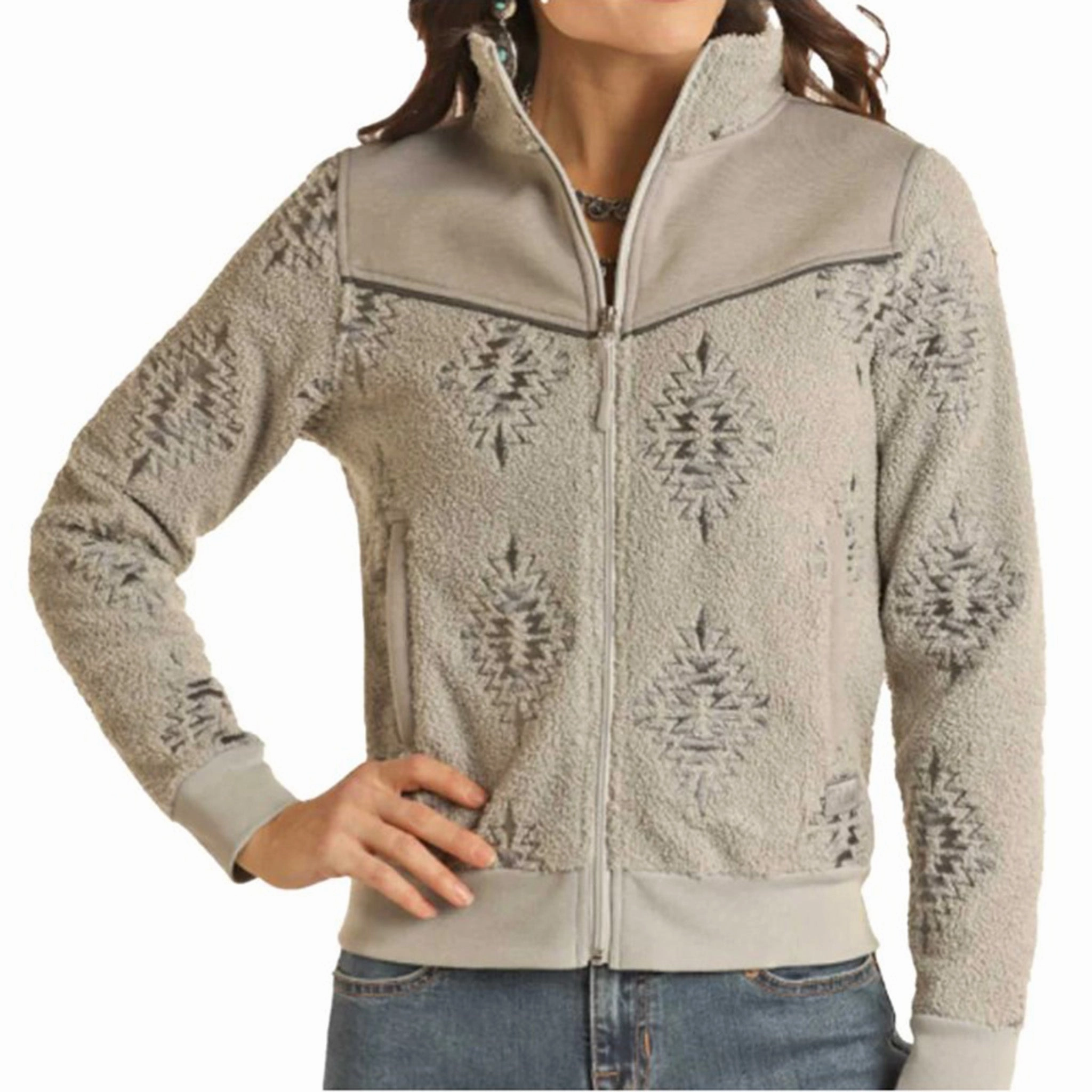 Stretch Comfort Fit Breathable Technology Powder River Women's Berber Bomber