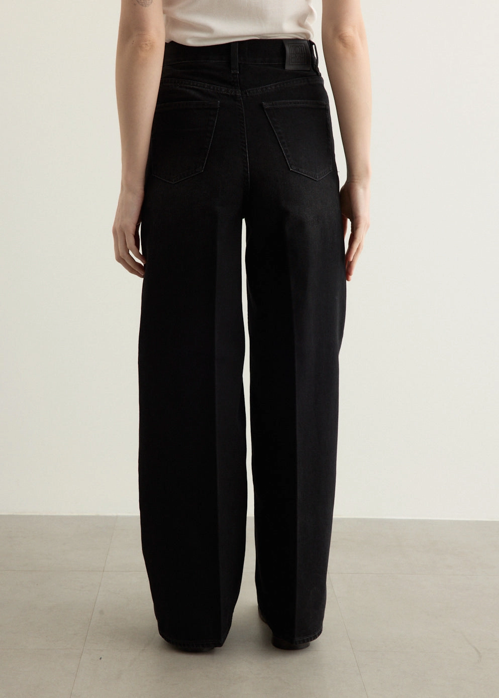 Anti Odor Fabric Treatment Eco Conscious Denim Wide Leg Denim