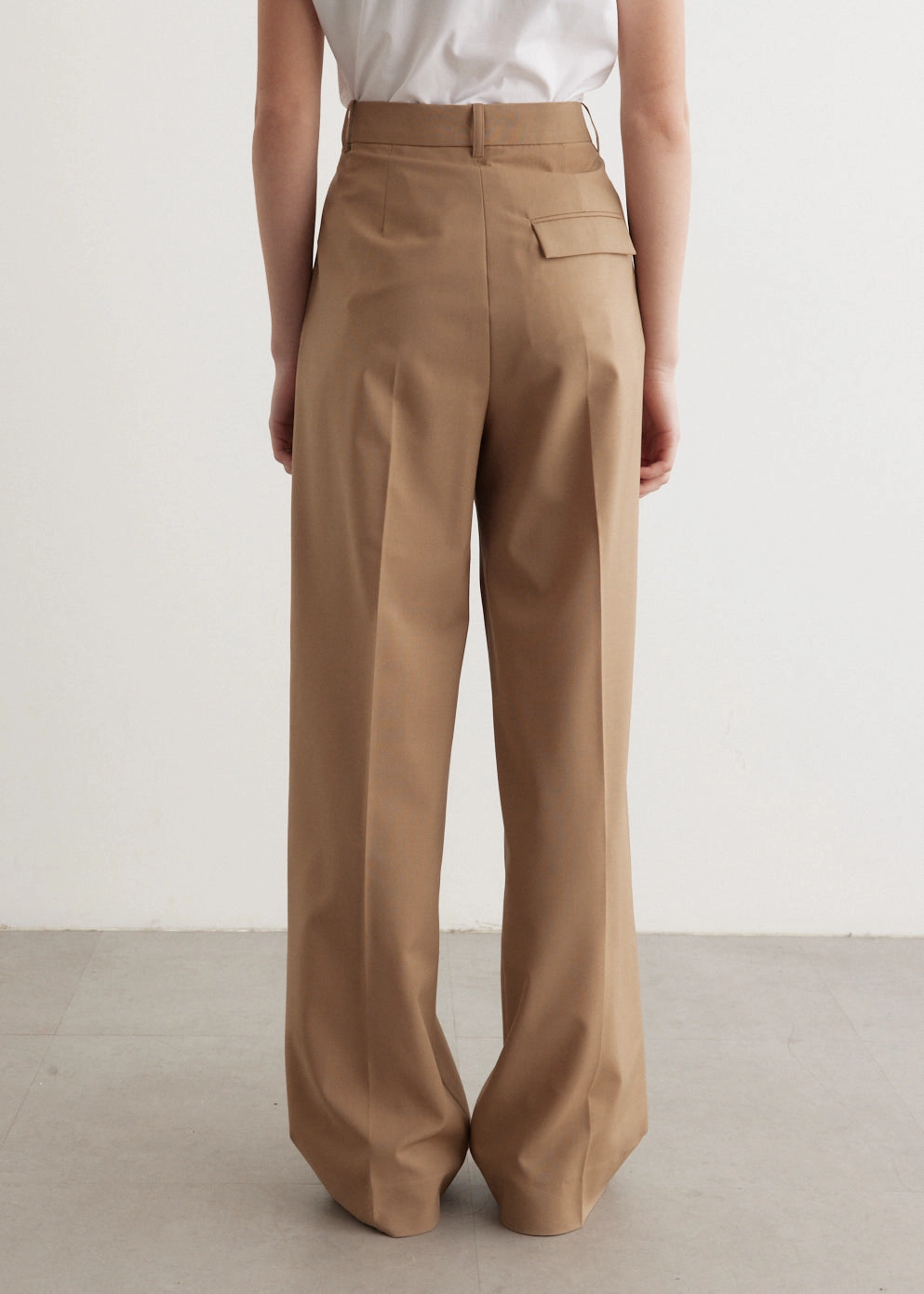 Everyday Comfort Wide Leg Pleated Trousers