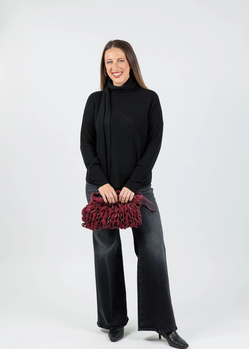 Bold Waistband The Lil Hustler Roller Sneak Jeans - Not Today Satan