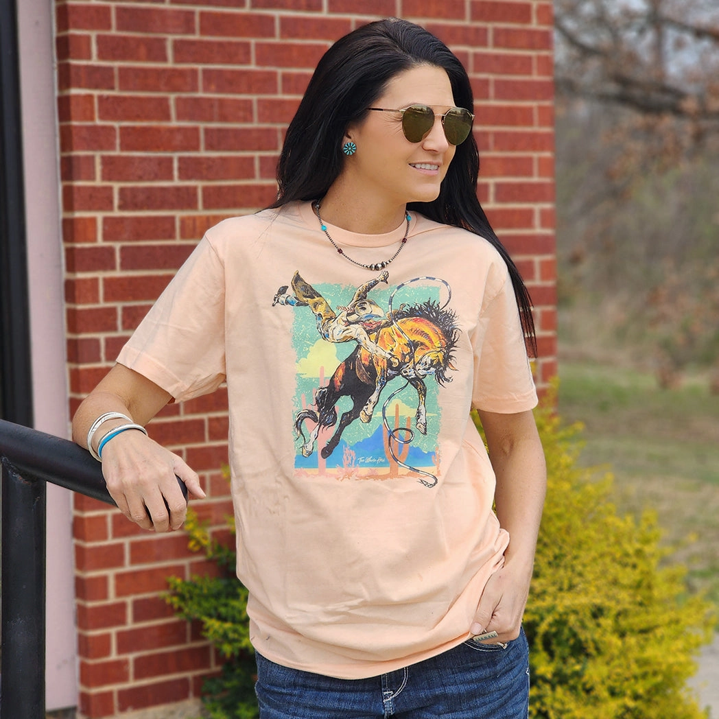 Moisture Management Wild Bronc Tee