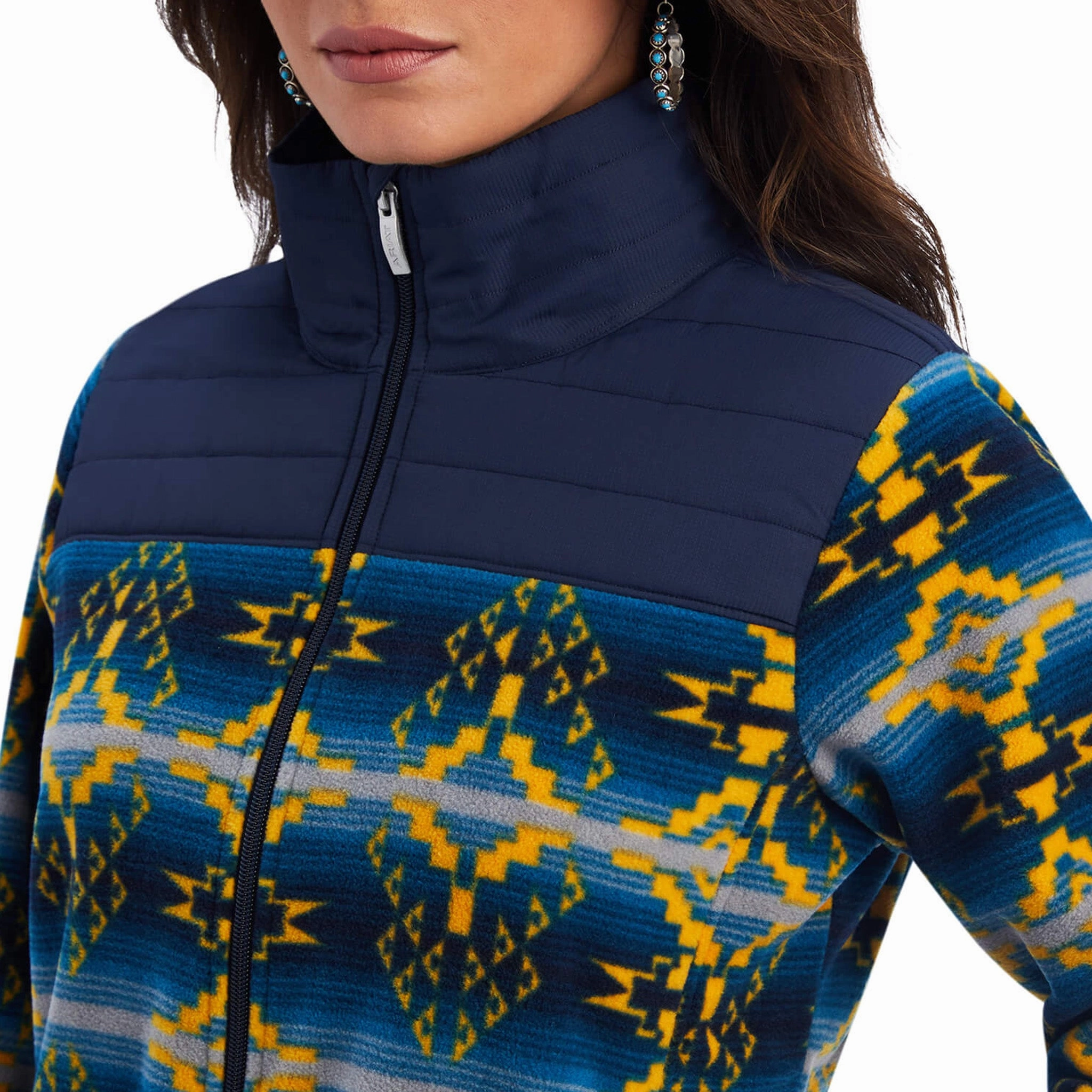 Four Way Stretch Material High Visibility Trim Ariat Women's Aztec Jacket