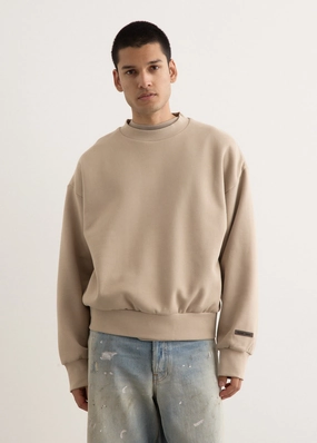 Sporty Fit Microfiber Insulation Classic Fit Fleece Crewneck