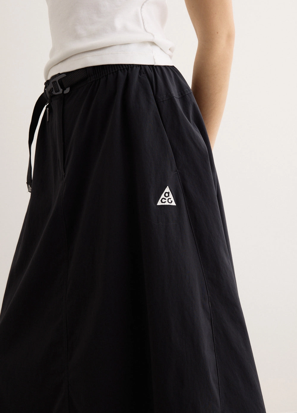 Shirred Back Texture Play Women's ACG UV 'Smith Summit' Skirt