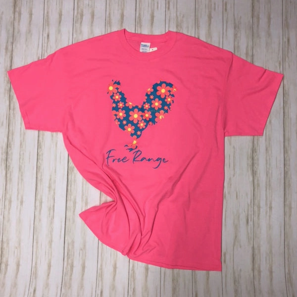 Women's Free Range Tee Tagless Collar