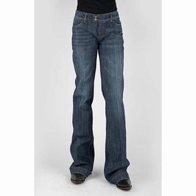 On The Go Women's Trouser Inset Pocket Jeans