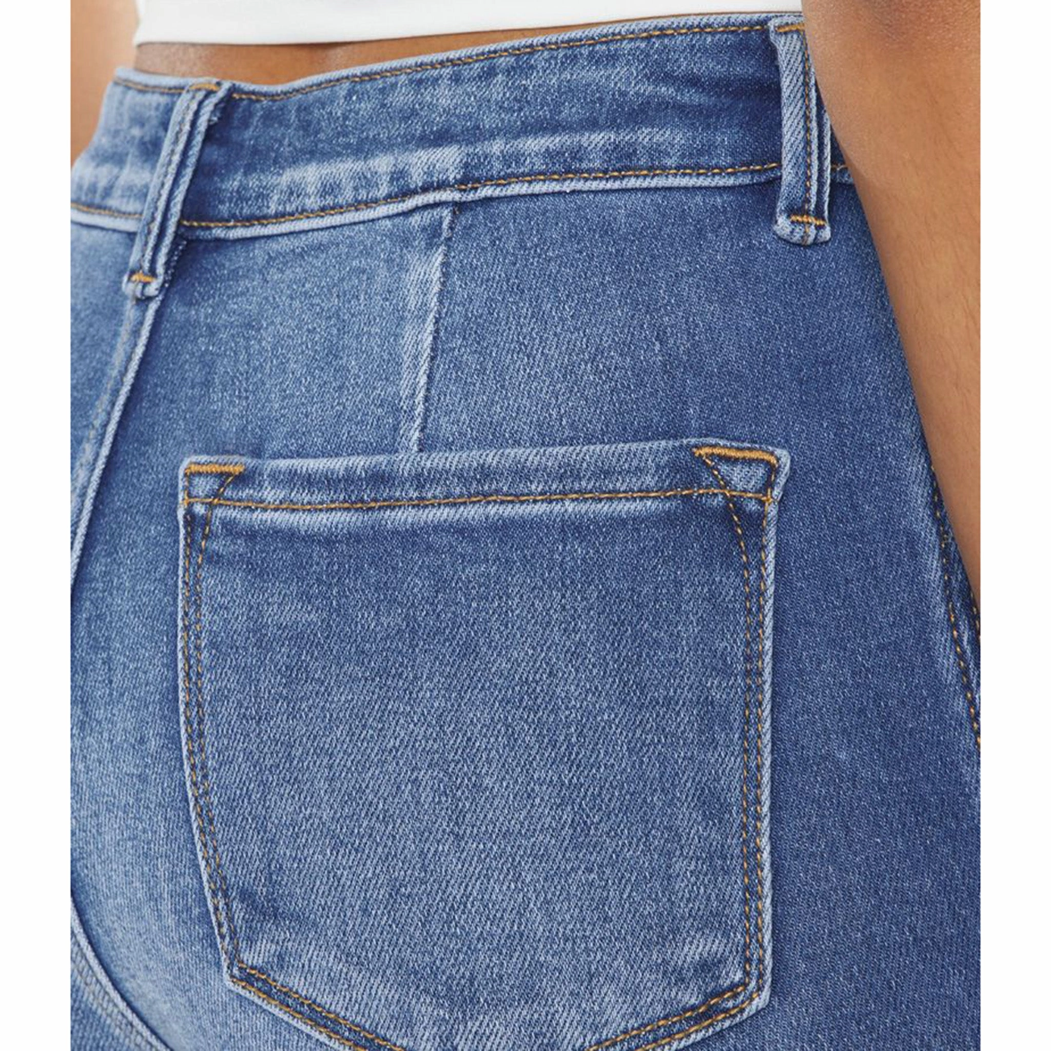 Holiday Vibes Work Ready Women's Ultra-High Holly Flare Jeans