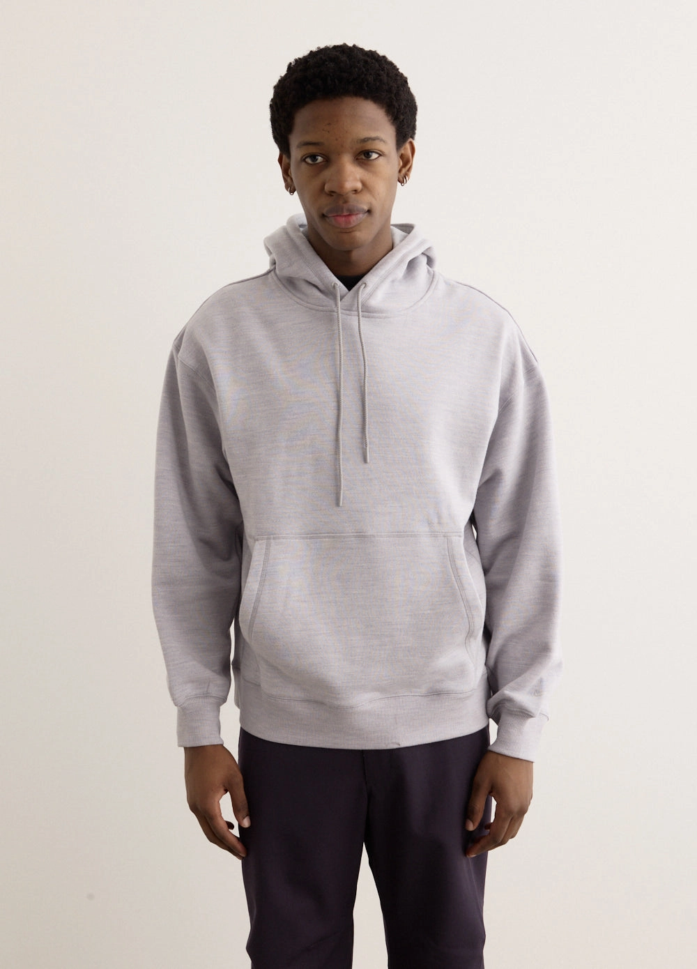 Wool Classics Hoodie Everyday Comfort Wear Breathable Textured Fabric