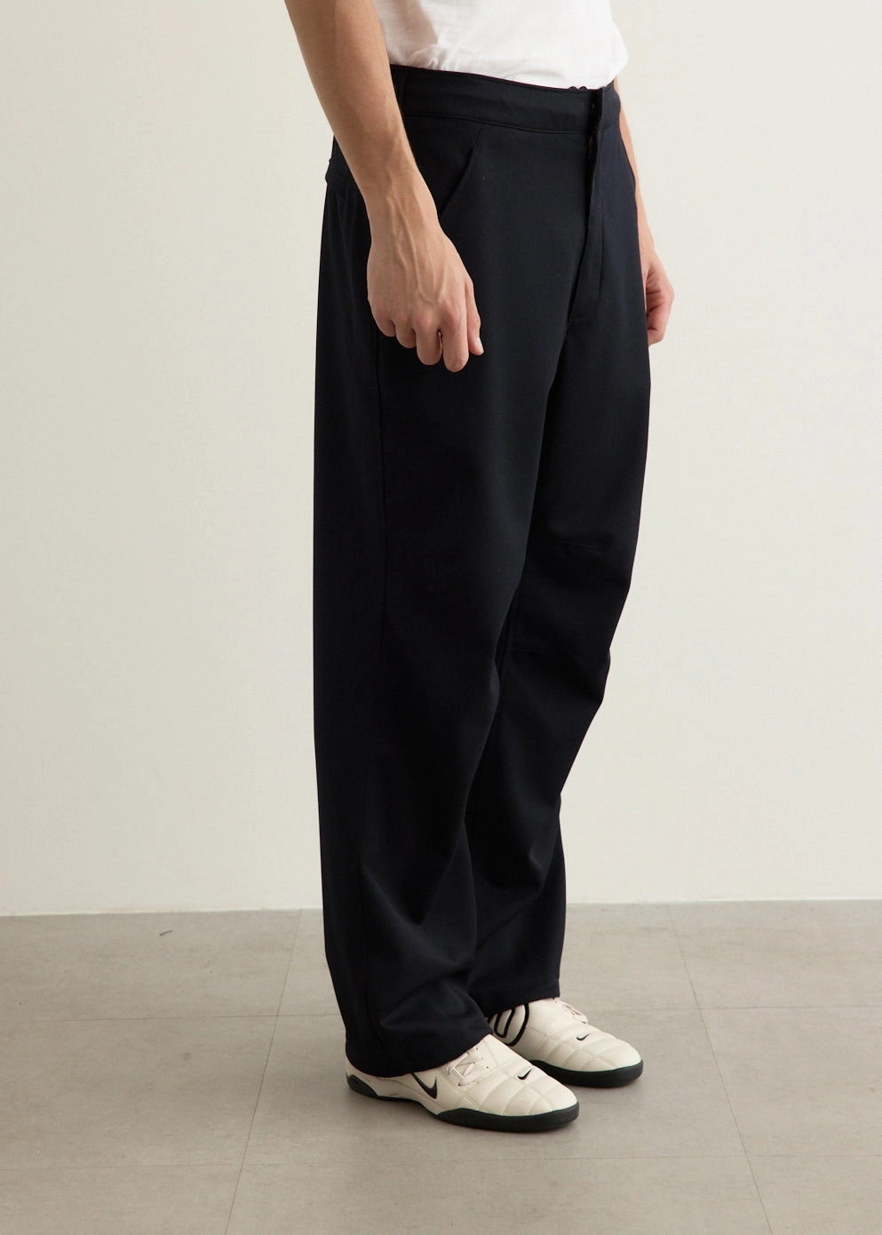 Stretch Panel Ultra Soft Blend Wool Classics Woven Pants