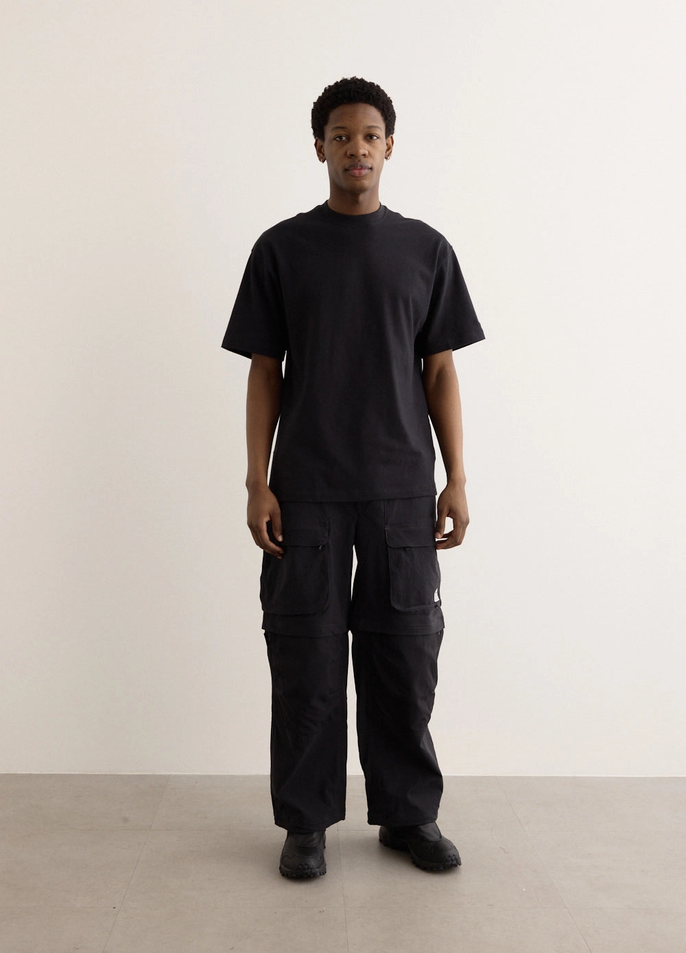 NoBuckleDesign Comfortable Waistband Wool Classics Woven Pants