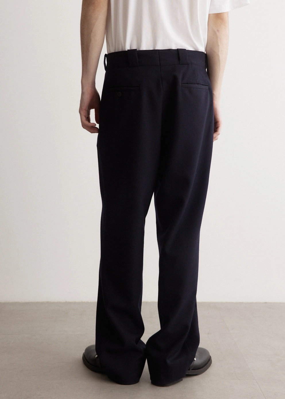 Anti Snag Fabric Wool Serge Pants