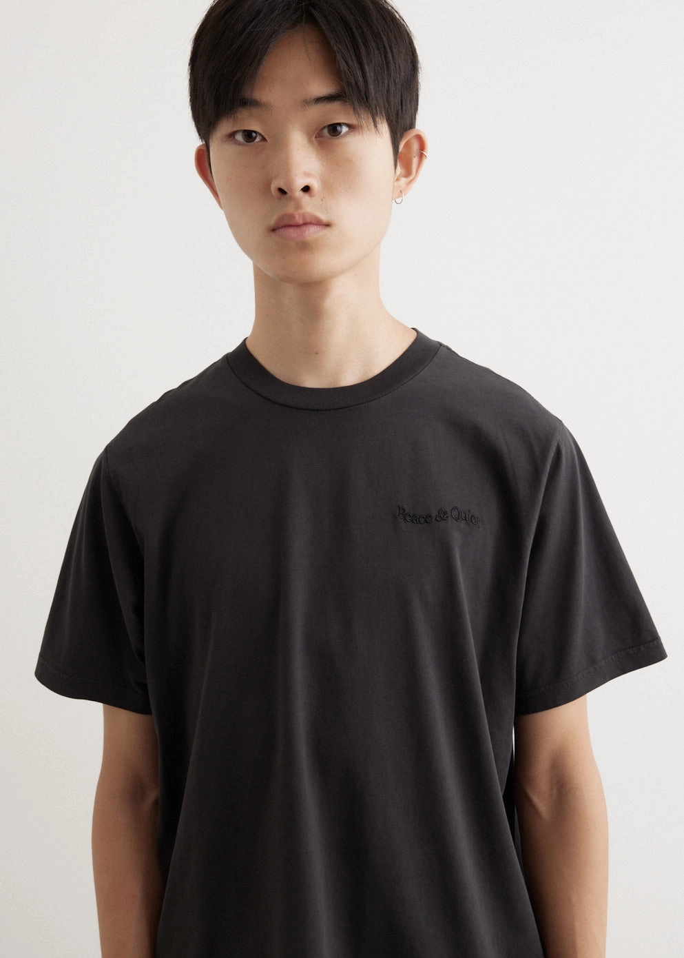 Wordmark Pigment Dyed T-Shirt Comfy Design Wear