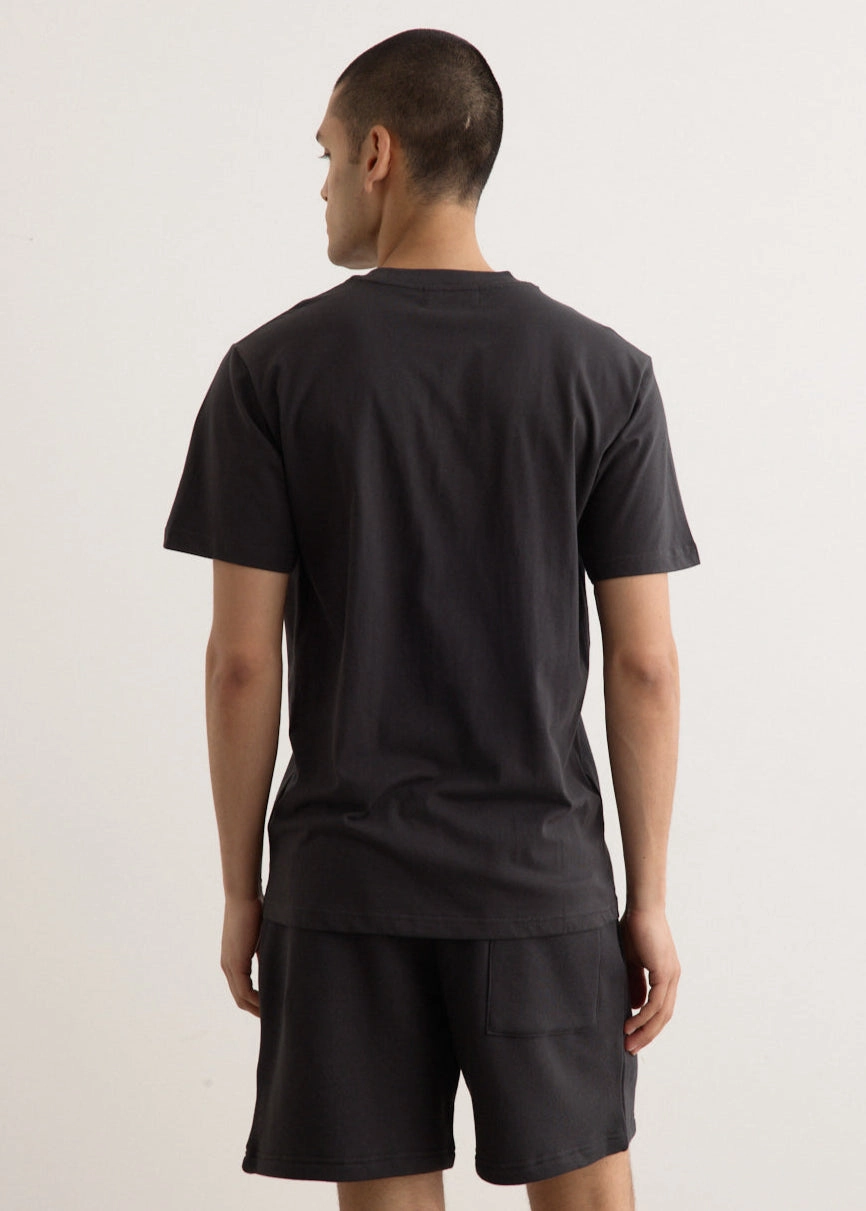 Wordmark T-Shirt Wicking Interlock Knit Effortless Fashion