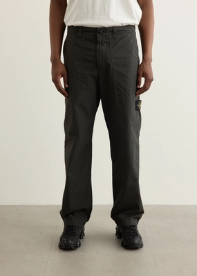 breathable panels Loose Fit Garment Dyed Pants