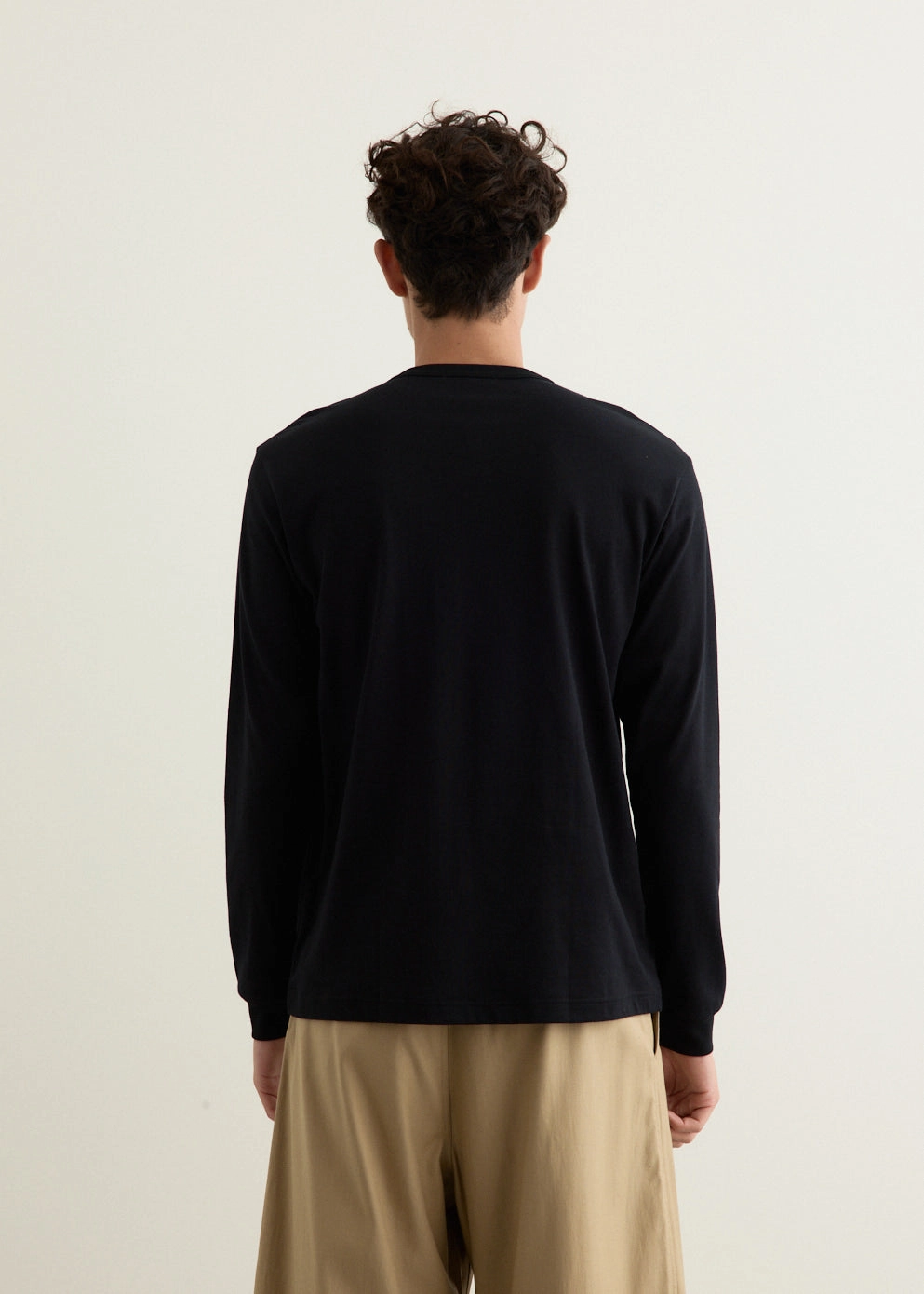 Garment Print Long Sleeve T-Shirt Comfortable and Chic Casual Chic