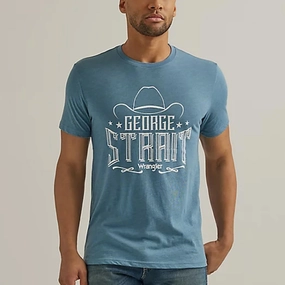 Wrangler Blue George Strait T-Shirt Morning Comfort