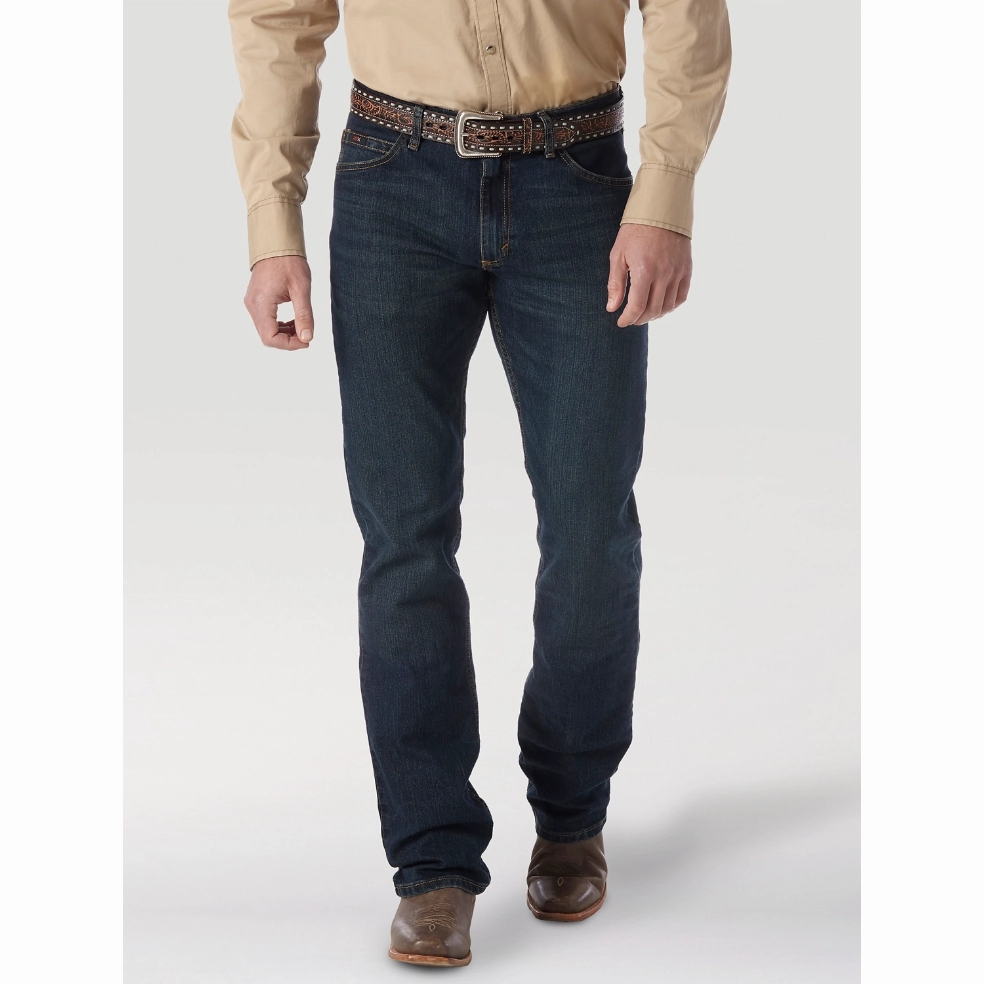 Wrangler Competition Jean Slim Fit Jeans Effortless Clothing Compact Weave Technology