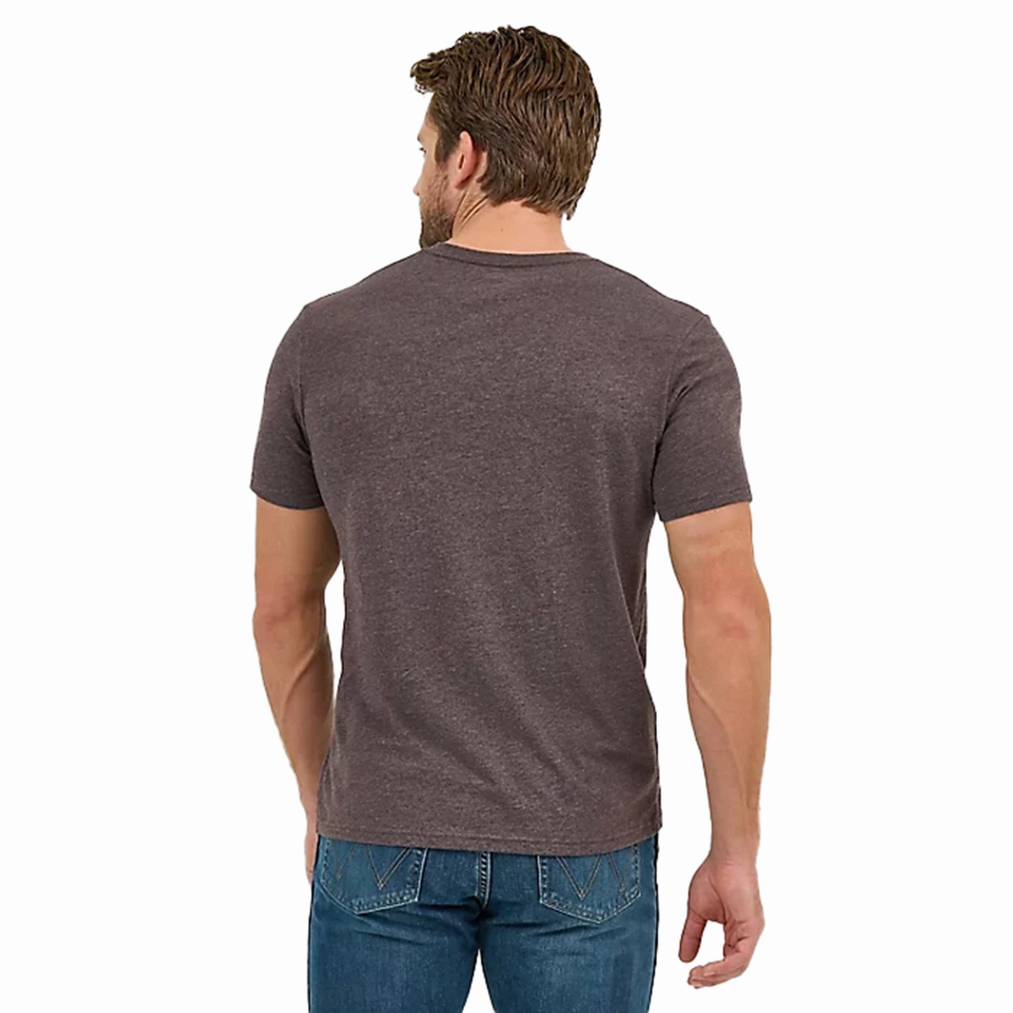 Adjustable Cuff Closure family gathering Wrangler Men's Rope Emblem Graphic Tee