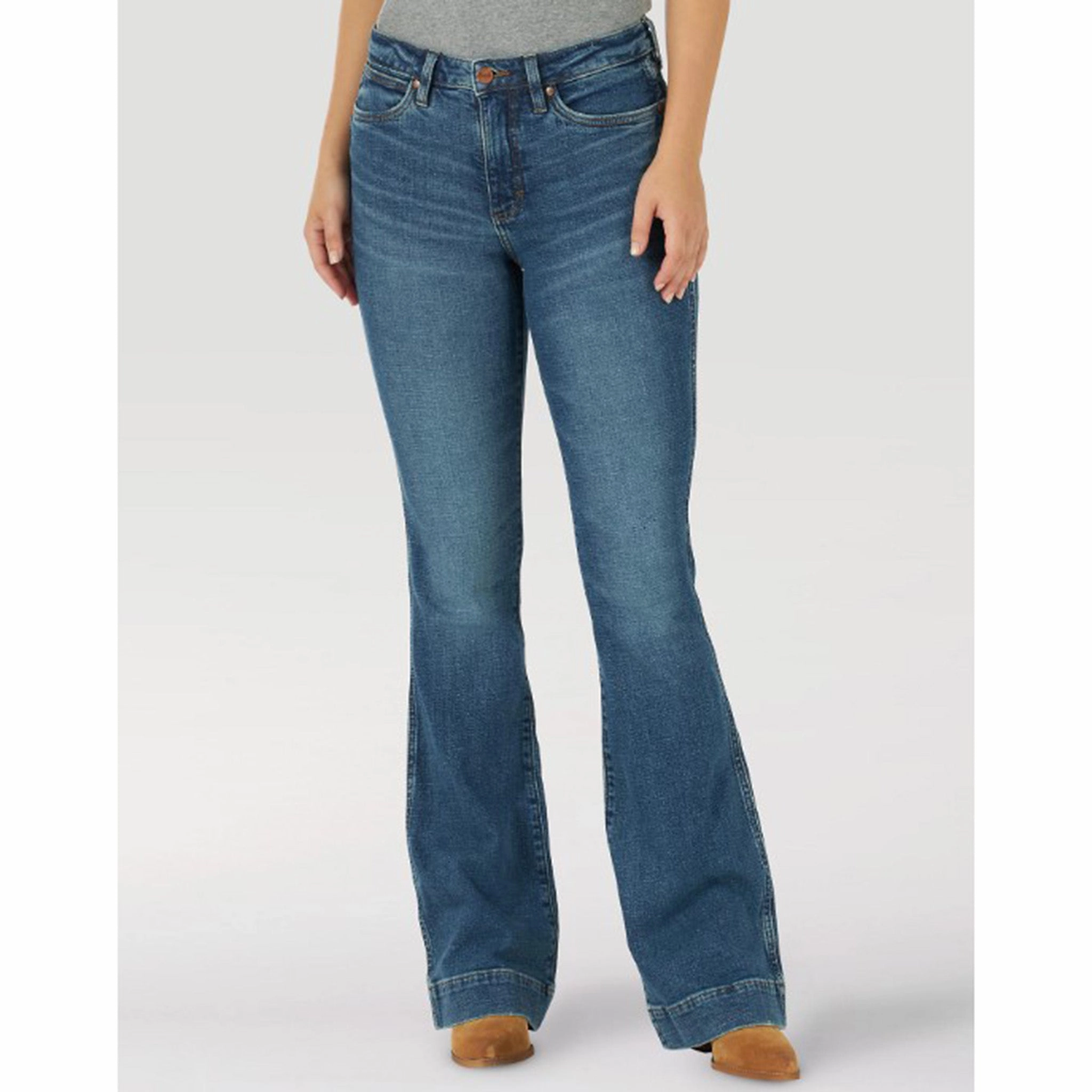 Stretch Free Fit Everyday Fashion Wrangler Women's High Rise Hadley Trouser