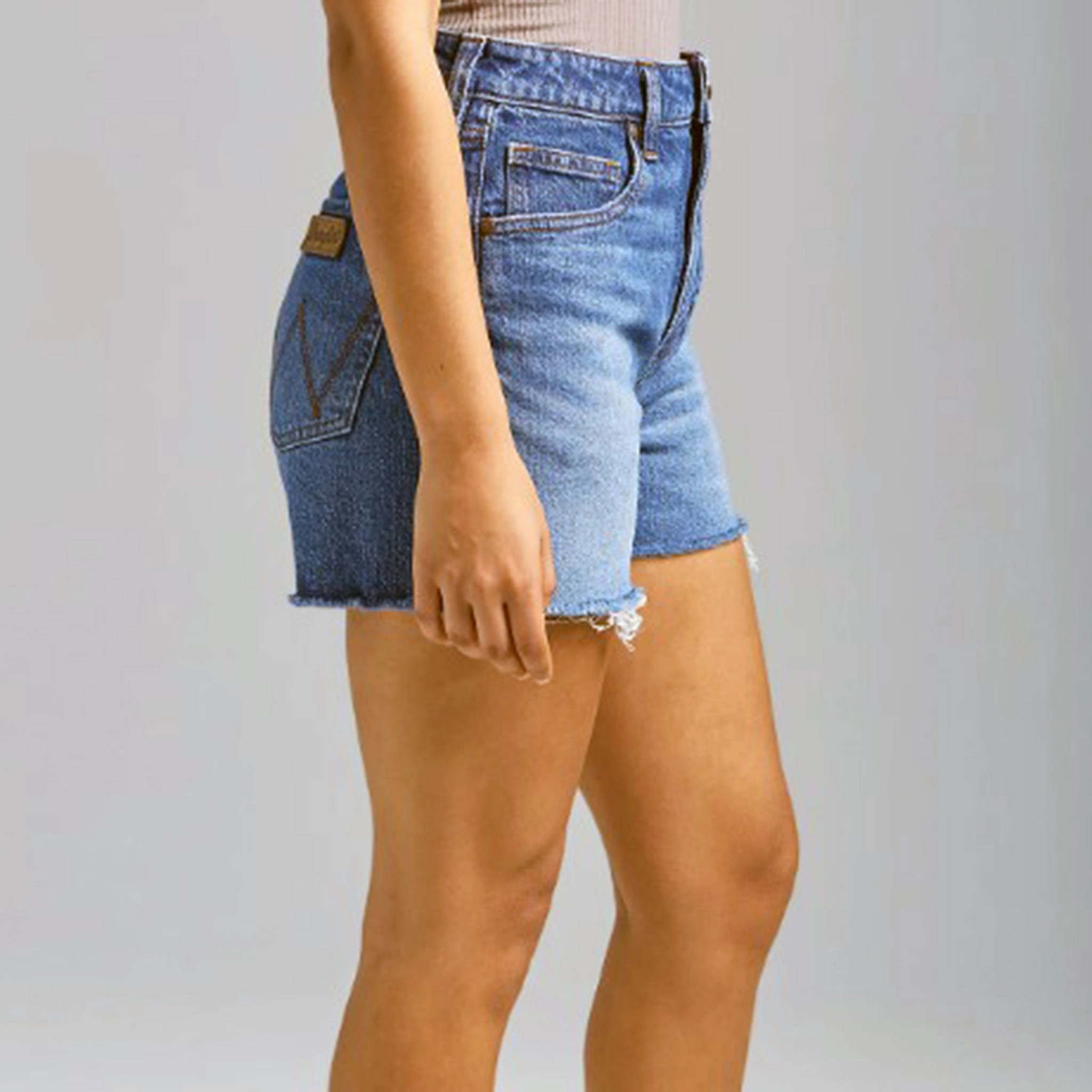 Wrangler Women's Retro Bailey Highrise Samantha Shorts Clean Base Artist Vibe Everyday