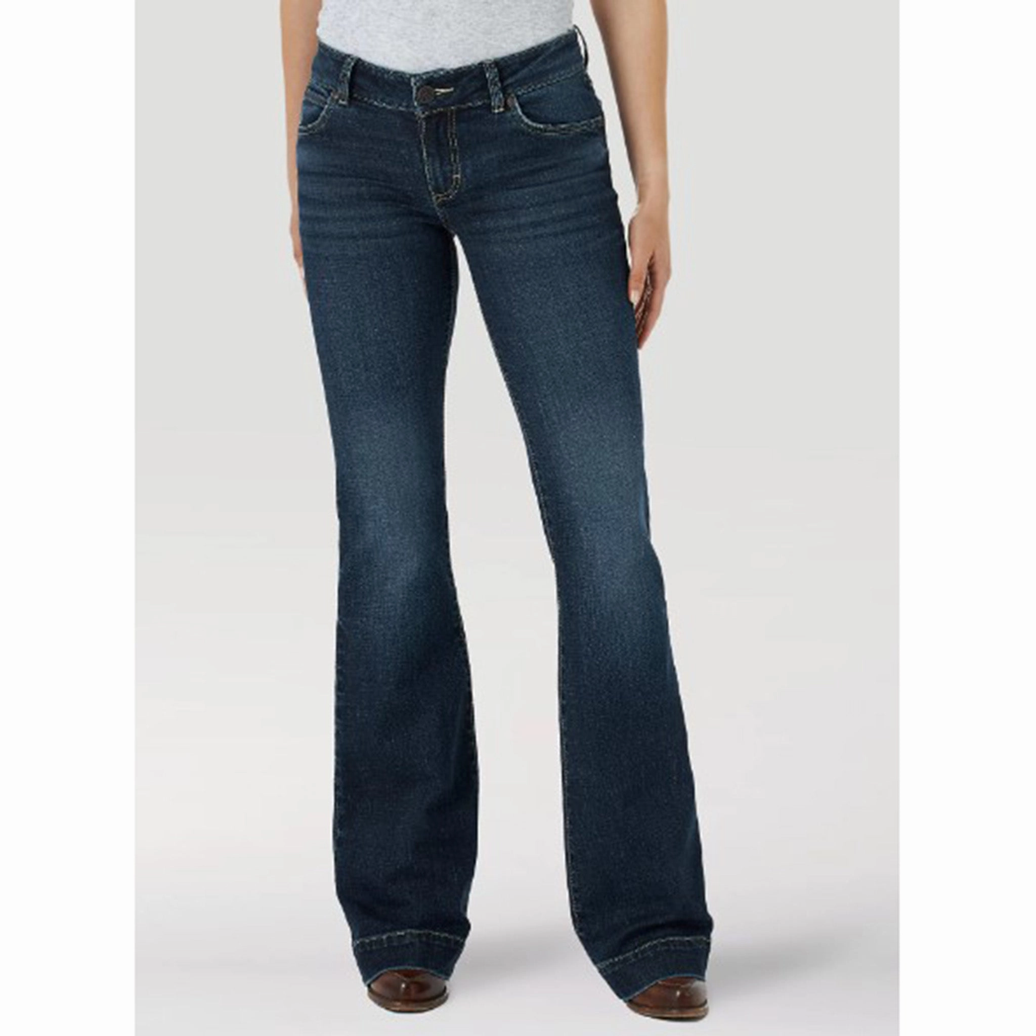 Friction Free Inner Lining Party Look Sunny Vibes Couple Look Wrangler Women's Retro Mae-Sophia Trousers