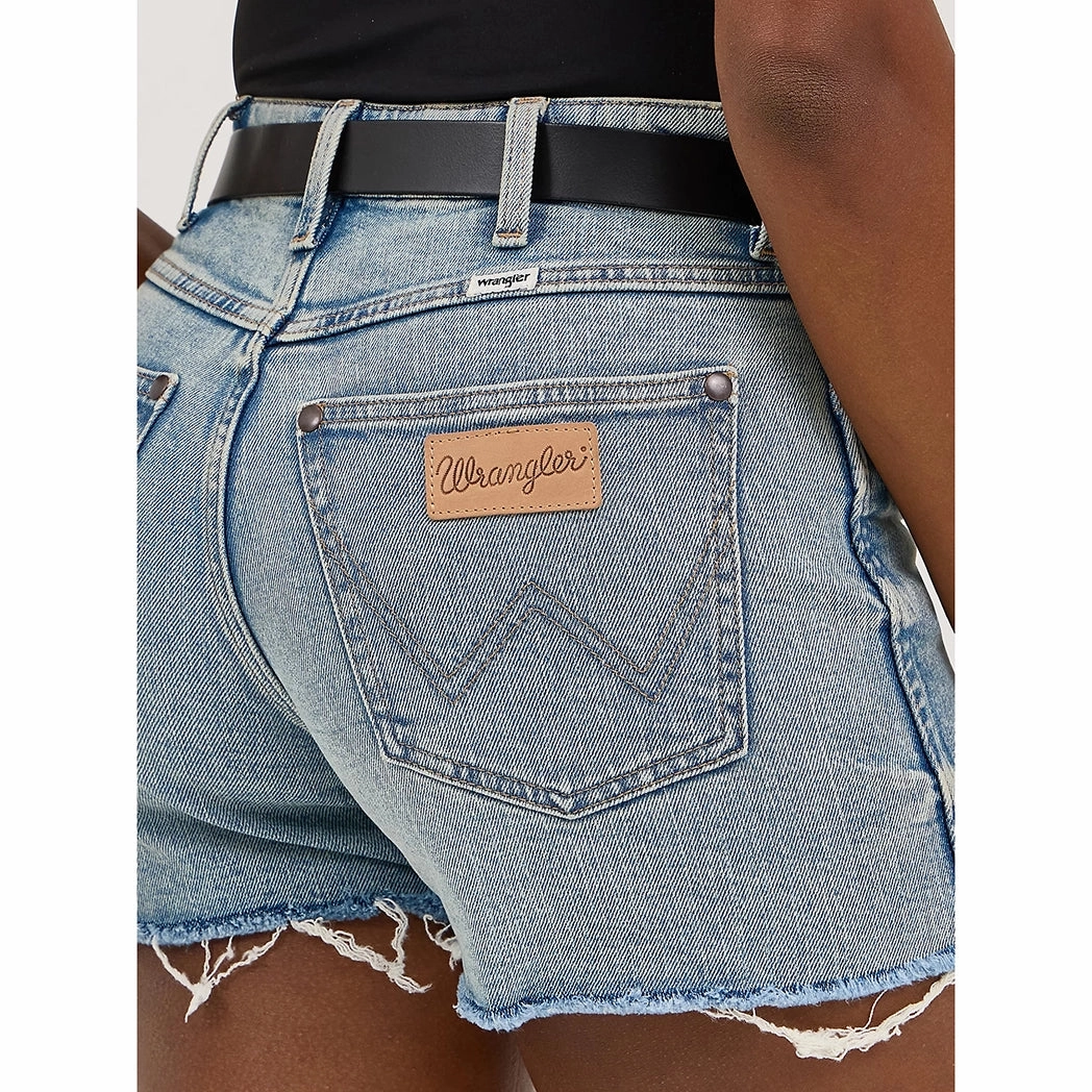 Bartack Stitching Quality Wear Wrangler Women's Retro Quinn Shorts