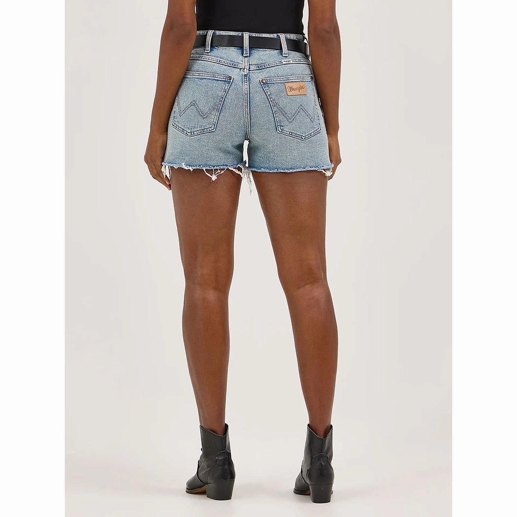 Relaxed Style Neutral Eco Friendly Denim Wrangler Women's Retro Quinn Shorts