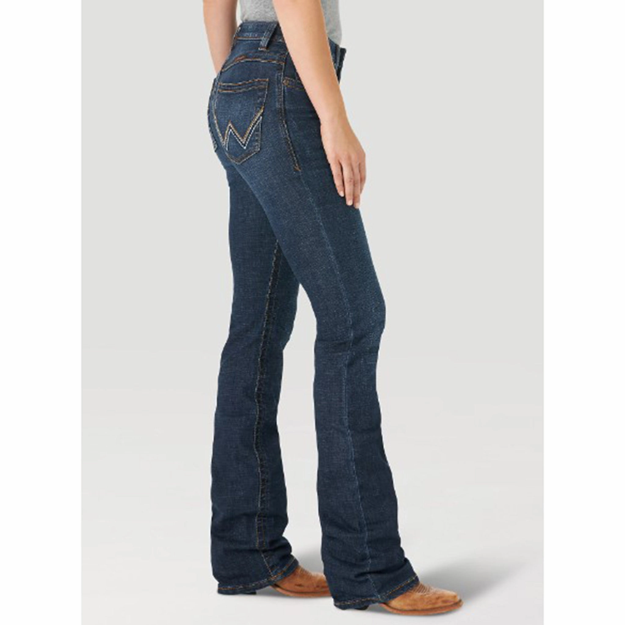 Minimalist Pocket Design No Fuss Fit Wrangler Women's Willow Riding Jean