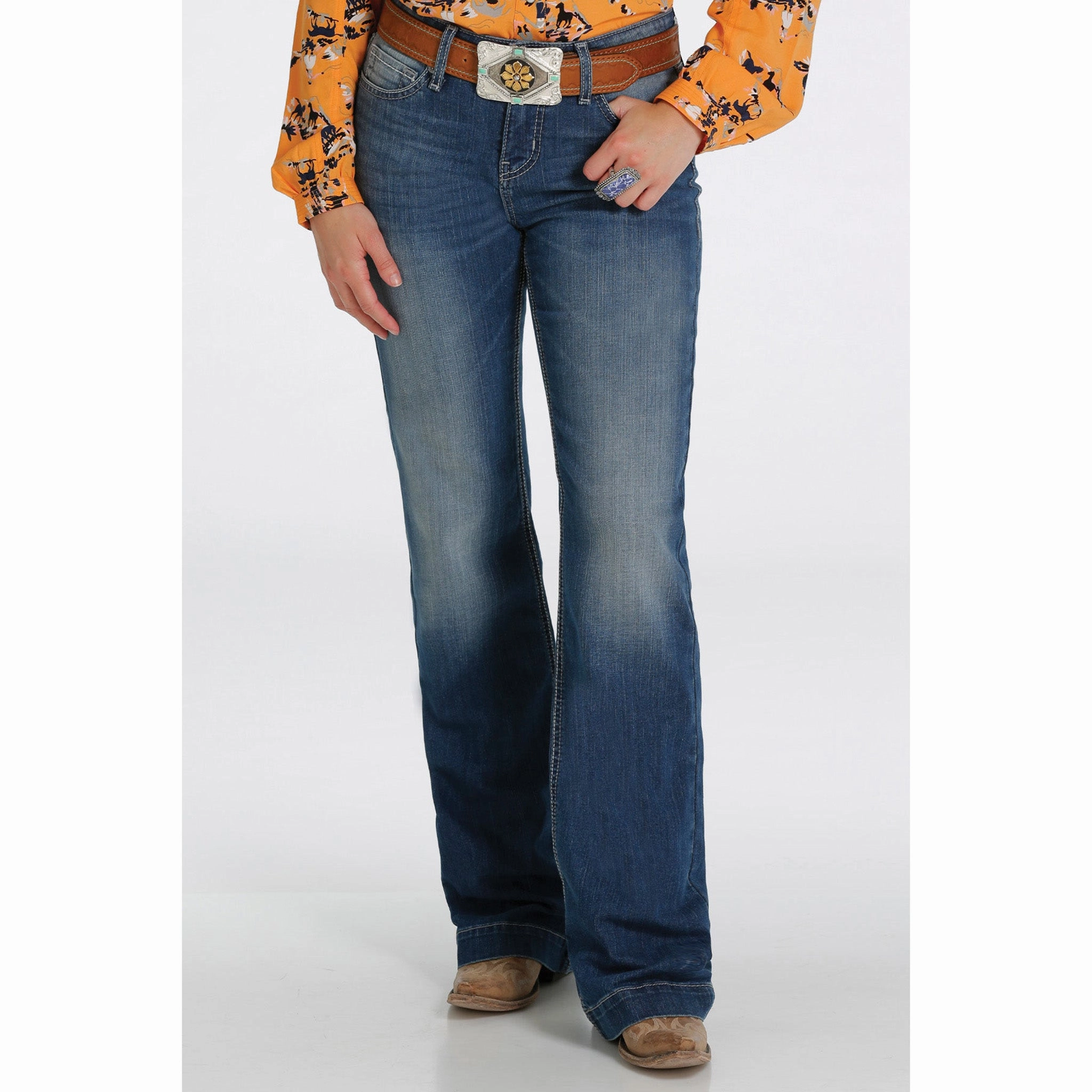 Smooth Minimalist Sleek Design Cruel Denim Medium Hayley Trouser