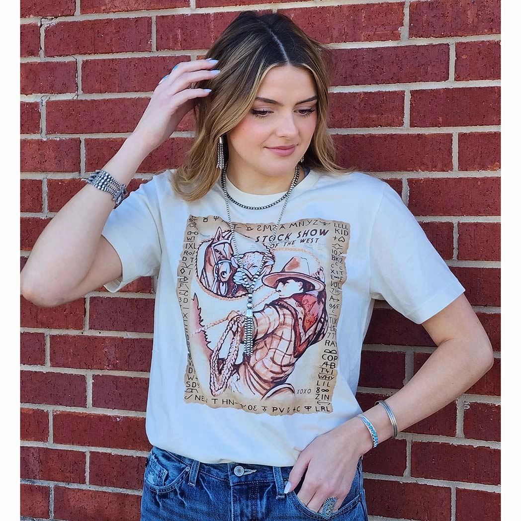 Stock Show of the West Tee Cozy Knit