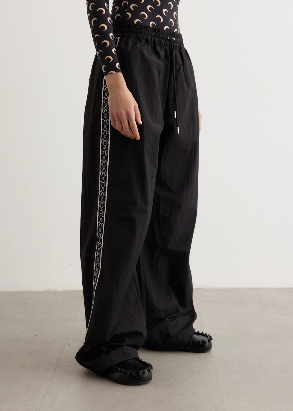 Recycled Nylon Track Pants Smart Comfort Reinforced Knees