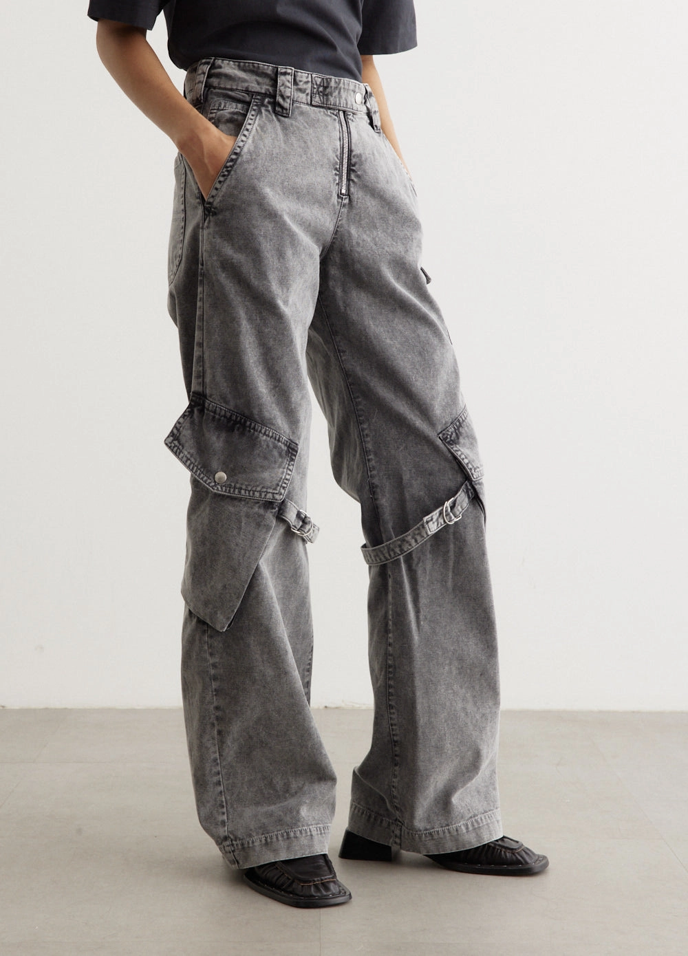 Potinal Cargo Pants Stylish Look Stretchable Wear