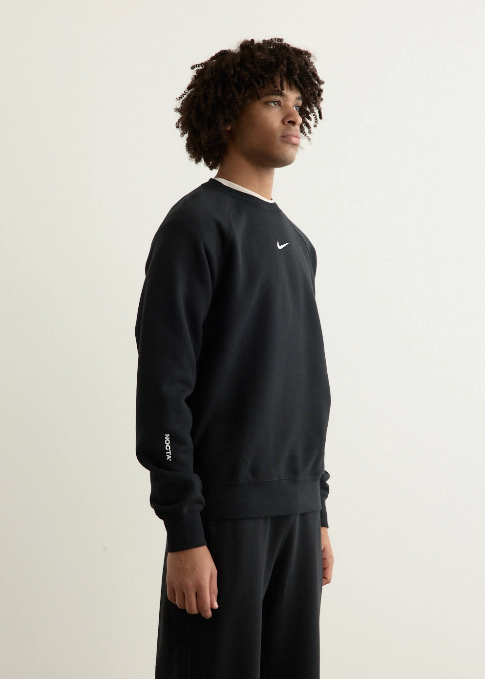 x NOCTA Fleece Crewneck Sweatshirt Breathable mesh Cozy Flex Wear