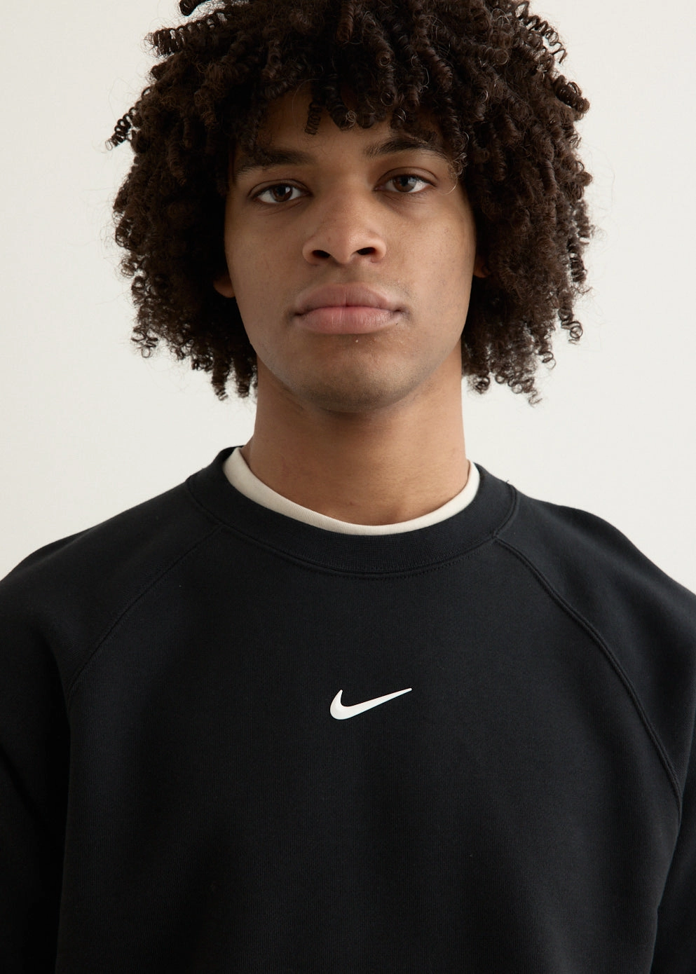 Knitwear Design Minimalist Look x NOCTA Fleece Crewneck Sweatshirt