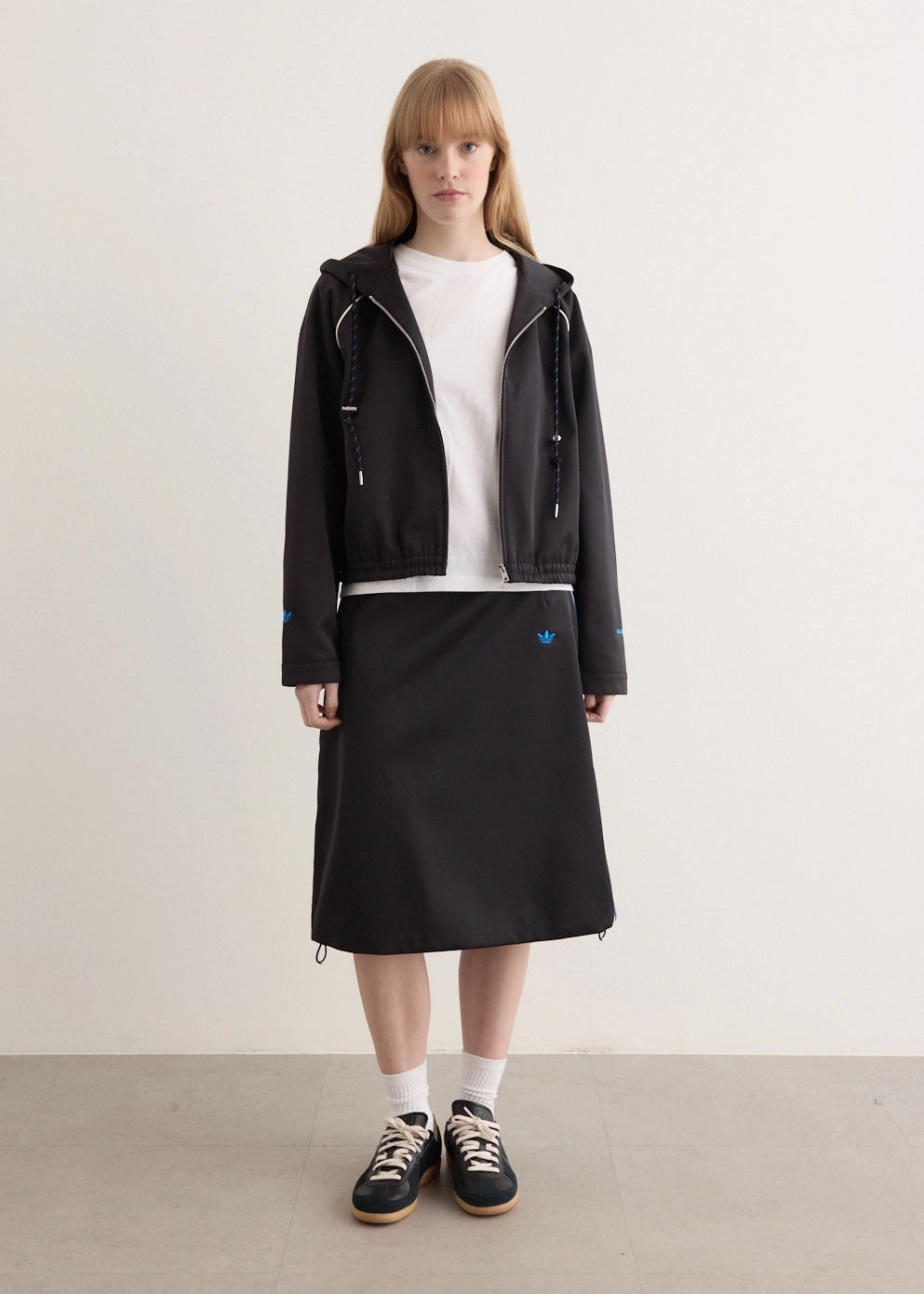 x Wales Bonner Satin Skirt Contemporary Mood