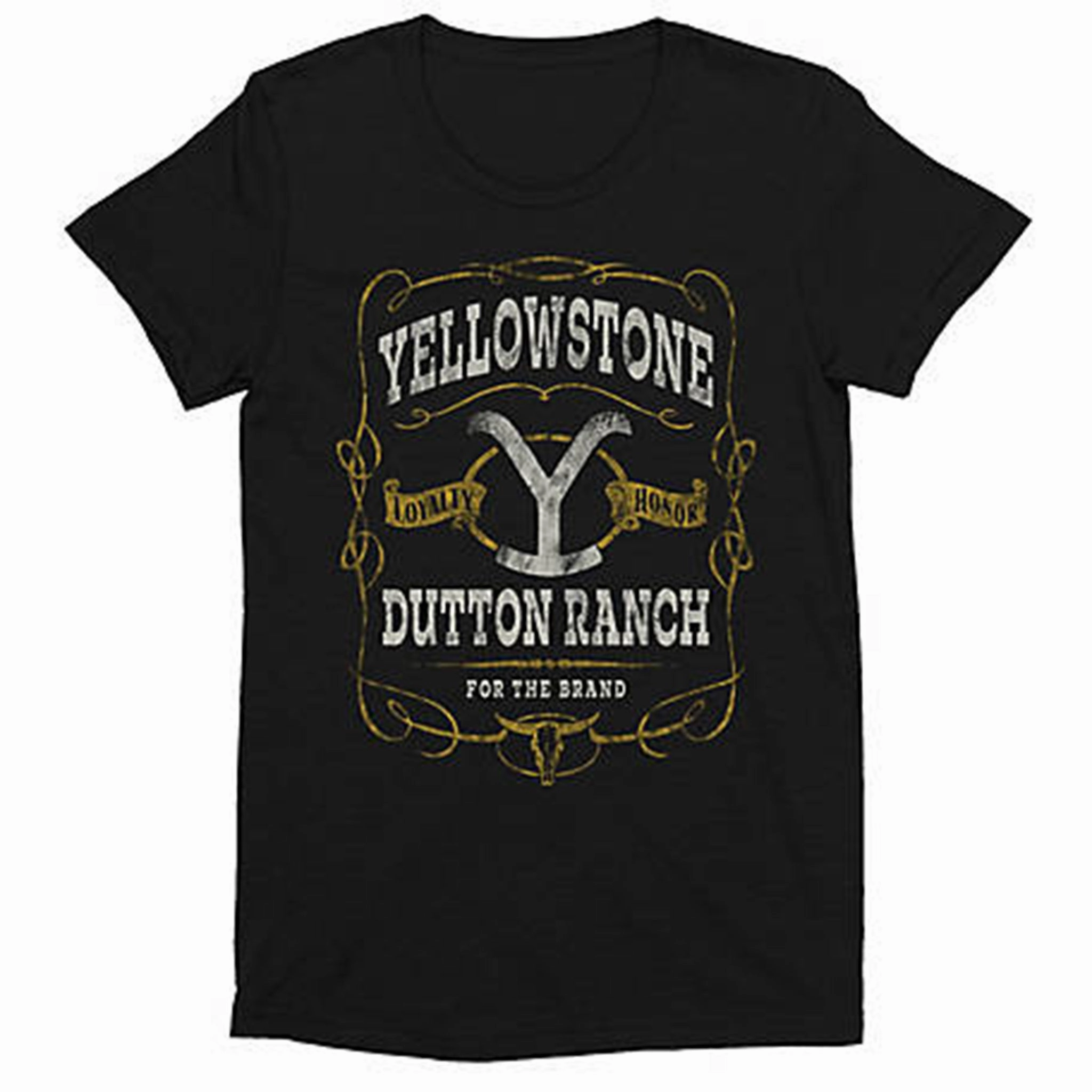 Minimalist Style Yellowstone Black Label Tee