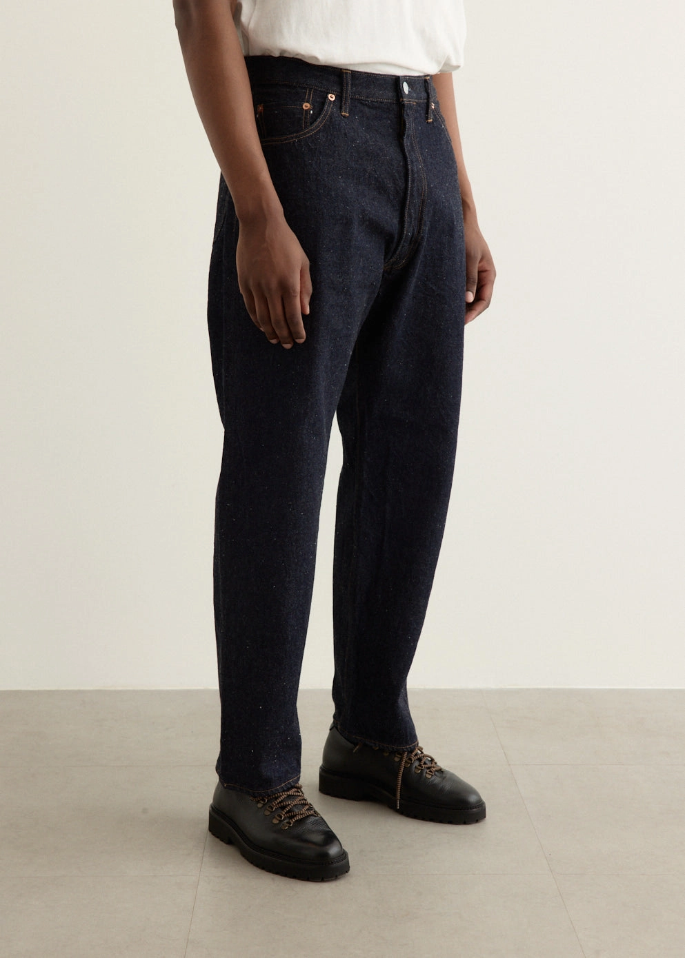 Travel Outfit Casual Stretch 5P Zipper Front Denim Pants