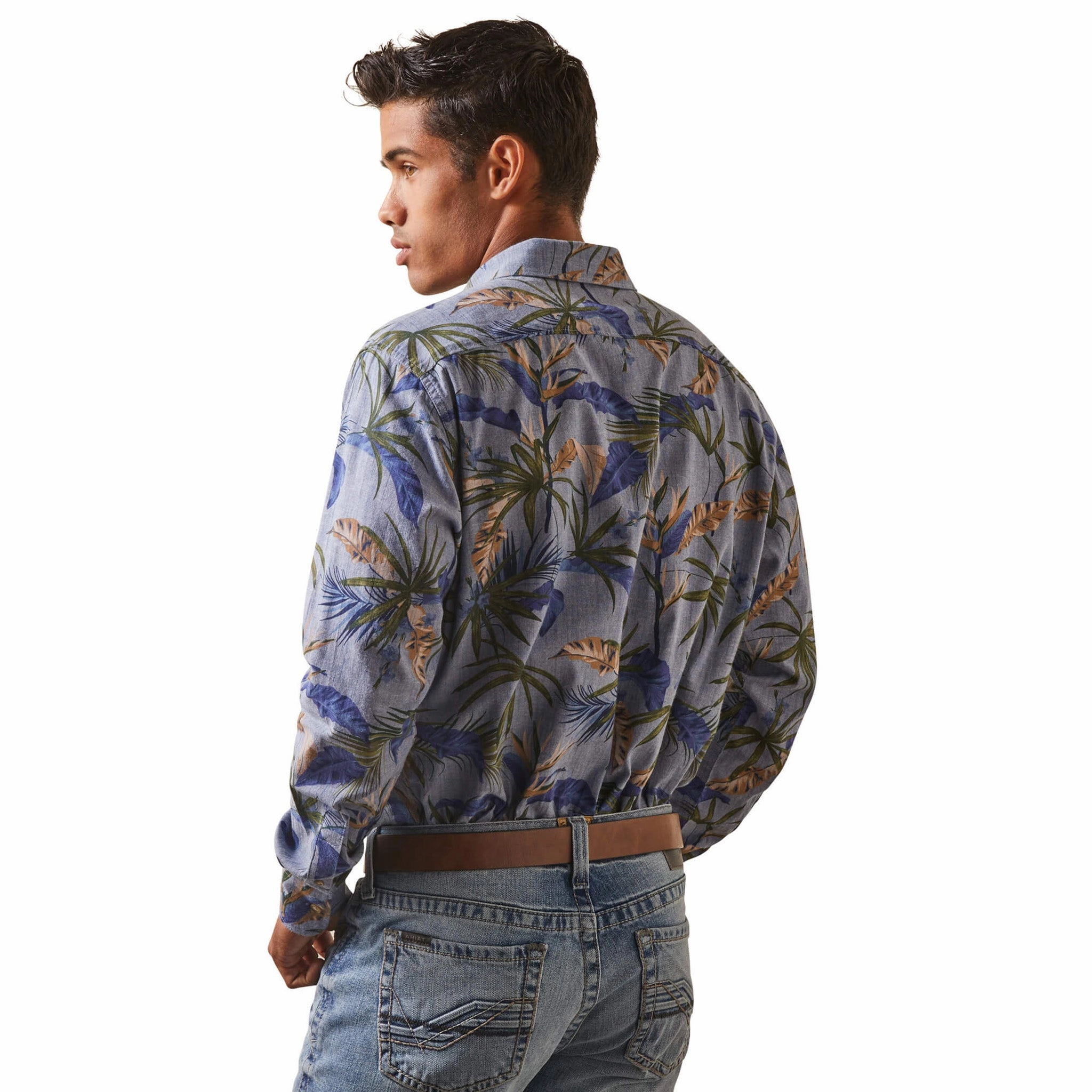 On-The-Go Style Ariat Men's Paradise Palm Shirt